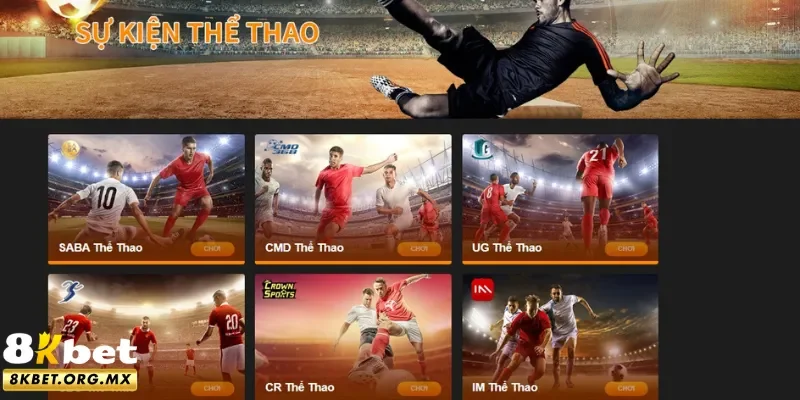 Nhà cái 8Kbet đạt chuẩn uy tín và hấp dẫn